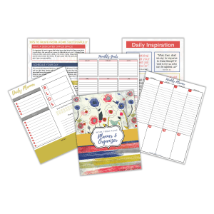Work From Home Planner & Organizer Cover Option #6